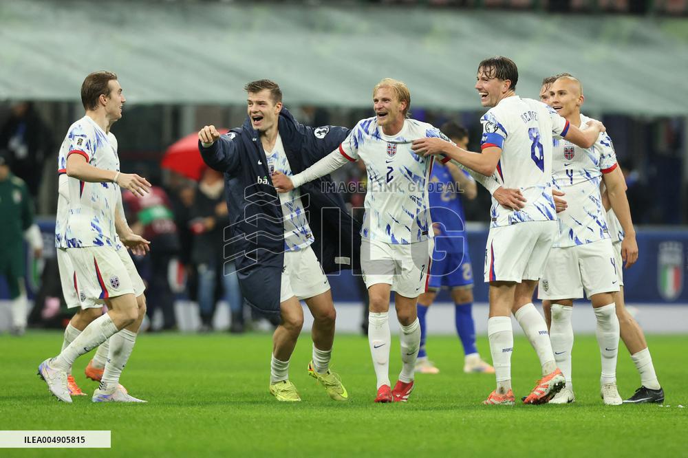 CALCIO - FIFA Mondiali - Qualifiers - Italy vs Norway