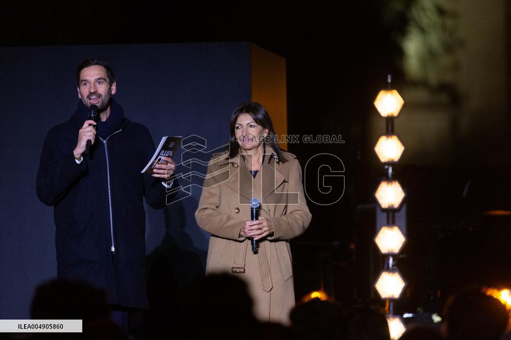 Champs Elysees Launches Christmas Lights NB