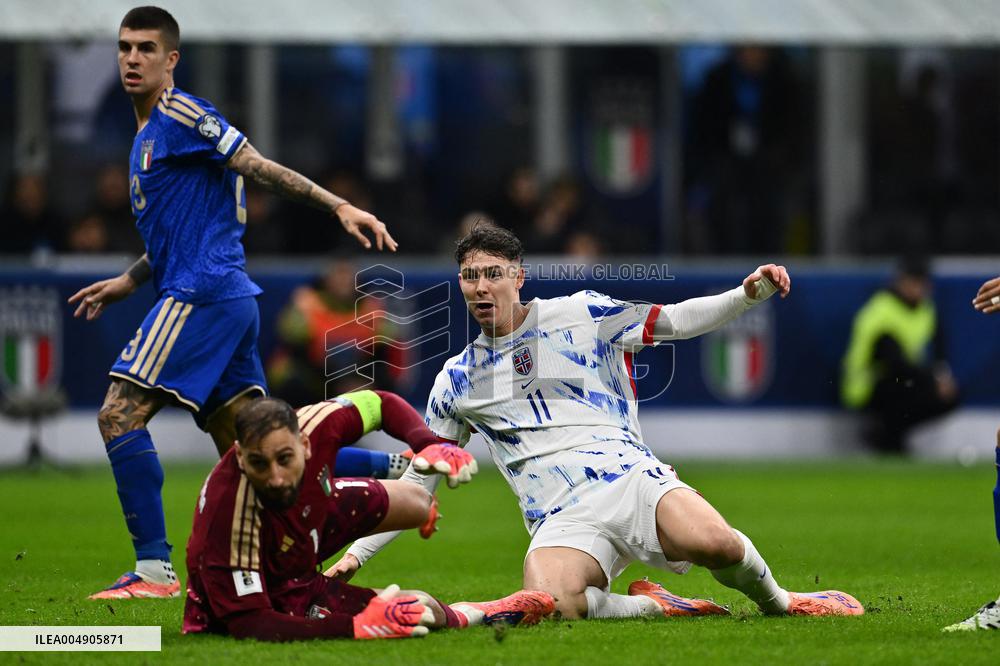 CALCIO - FIFA Mondiali - Qualifiers - Italy vs Norway