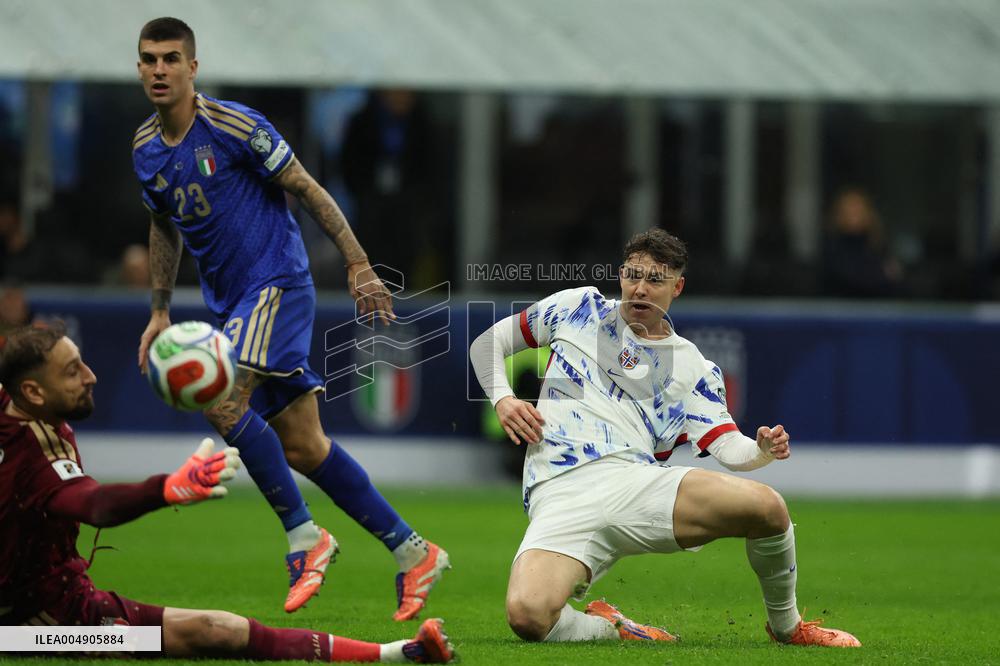 CALCIO - FIFA Mondiali - Qualifiers - Italy vs Norway