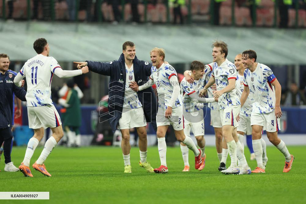 CALCIO - FIFA Mondiali - Qualifiers - Italy vs Norway