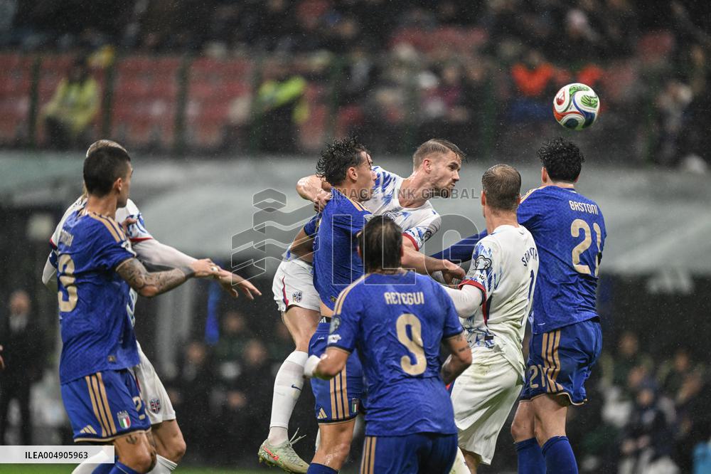 CALCIO - FIFA Mondiali - Qualifiers - Italy vs Norway
