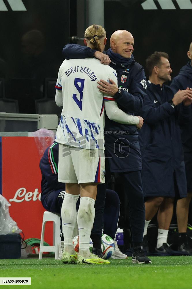 CALCIO - FIFA Mondiali - Qualifiers - Italy vs Norway