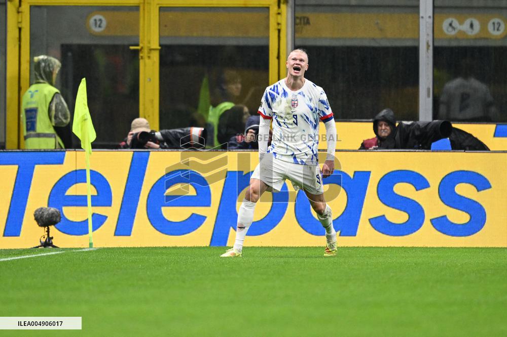 CALCIO - FIFA Mondiali - Qualifiers - Italy vs Norway