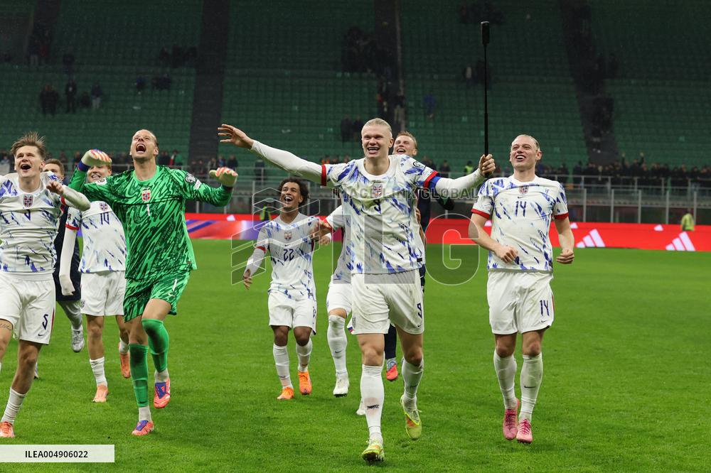 CALCIO - FIFA Mondiali - Qualifiers - Italy vs Norway