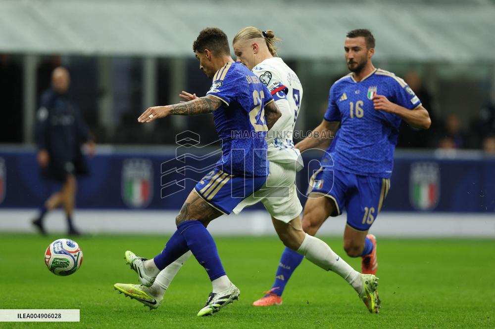 CALCIO - FIFA Mondiali - Qualifiers - Italy vs Norway