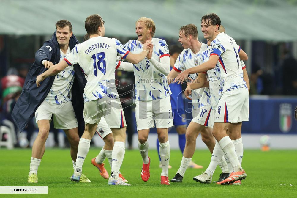 CALCIO - FIFA Mondiali - Qualifiers - Italy vs Norway