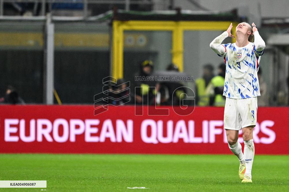 CALCIO - FIFA Mondiali - Qualifiers - Italy vs Norway