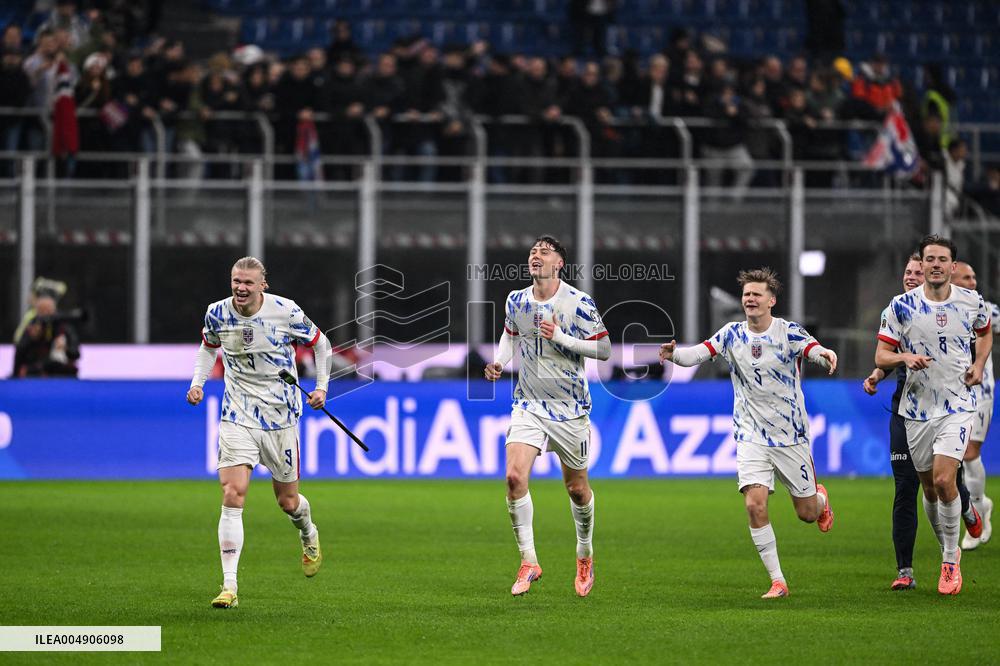 CALCIO - FIFA Mondiali - Qualifiers - Italy vs Norway