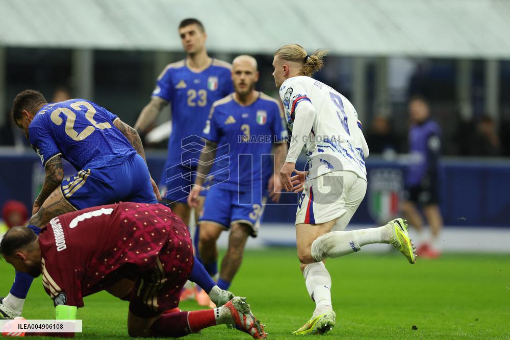 CALCIO - FIFA Mondiali - Qualifiers - Italy vs Norway