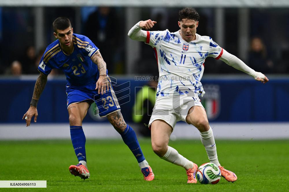 CALCIO - FIFA Mondiali - Qualifiers - Italy vs Norway