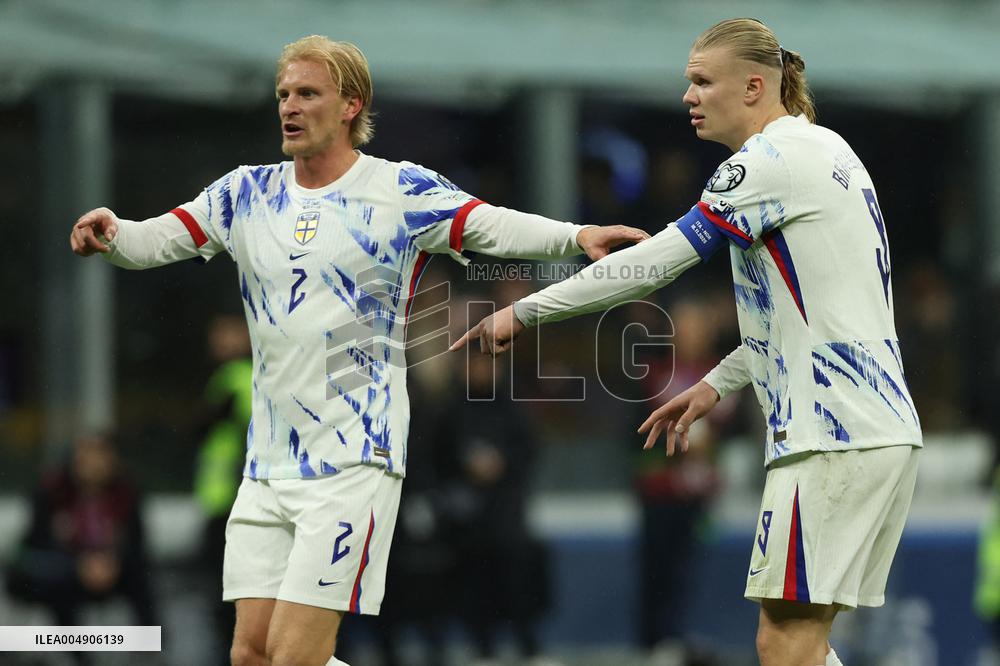 CALCIO - FIFA Mondiali - Qualifiers - Italy vs Norway