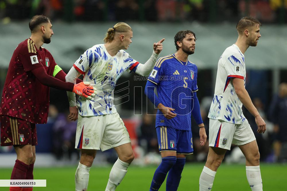 CALCIO - FIFA Mondiali - Qualifiers - Italy vs Norway