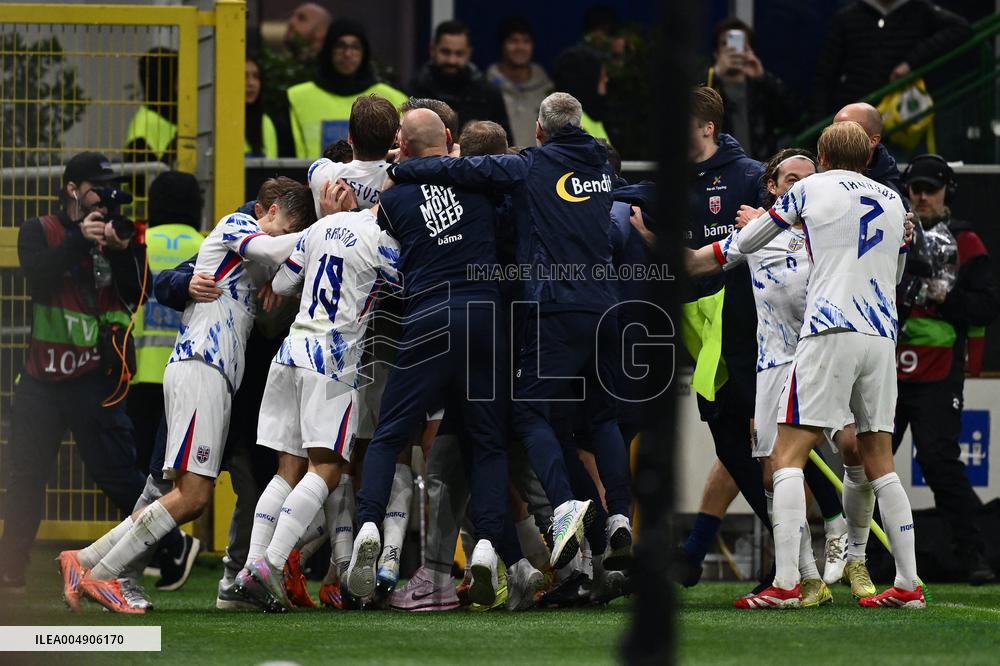 CALCIO - FIFA Mondiali - Qualifiers - Italy vs Norway