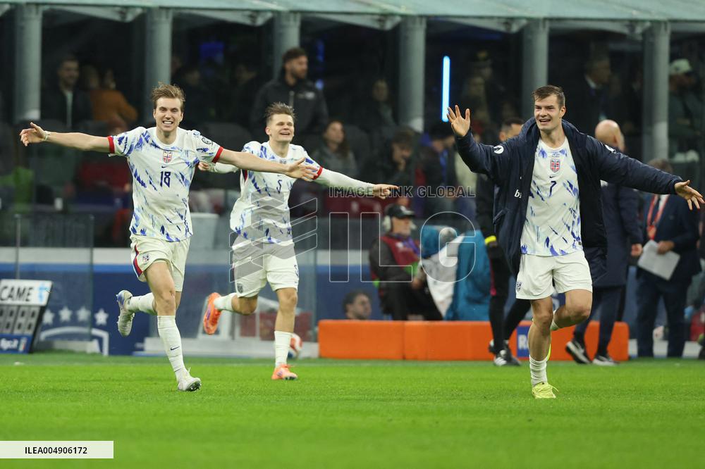 CALCIO - FIFA Mondiali - Qualifiers - Italy vs Norway