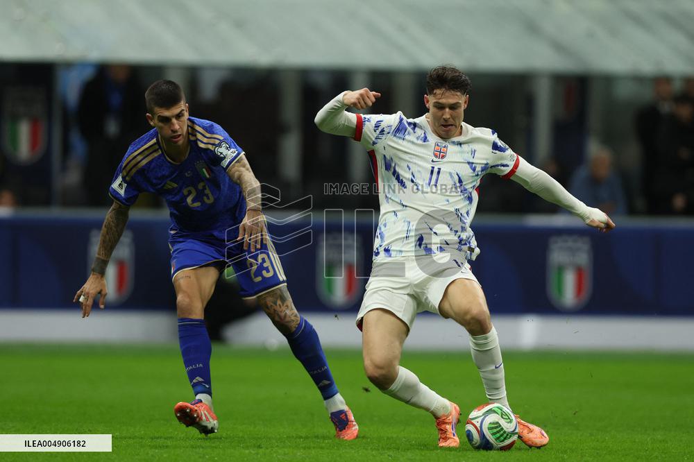 CALCIO - FIFA Mondiali - Qualifiers - Italy vs Norway