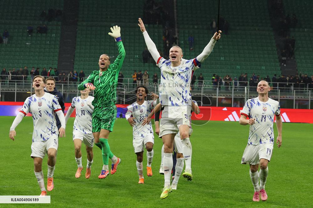 CALCIO - FIFA Mondiali - Qualifiers - Italy vs Norway