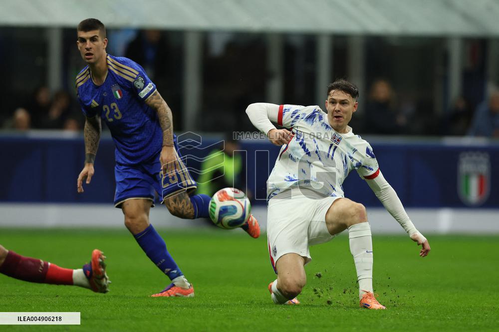 CALCIO - FIFA Mondiali - Qualifiers - Italy vs Norway