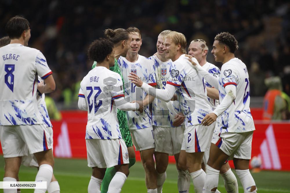 CALCIO - FIFA Mondiali - Qualifiers - Italy vs Norway