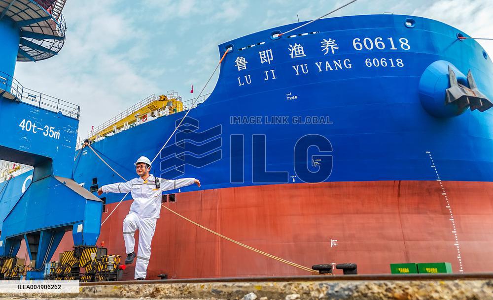 Smart Fishery Breeding Factory Ship "Guoxin No. 1-2" Delivered