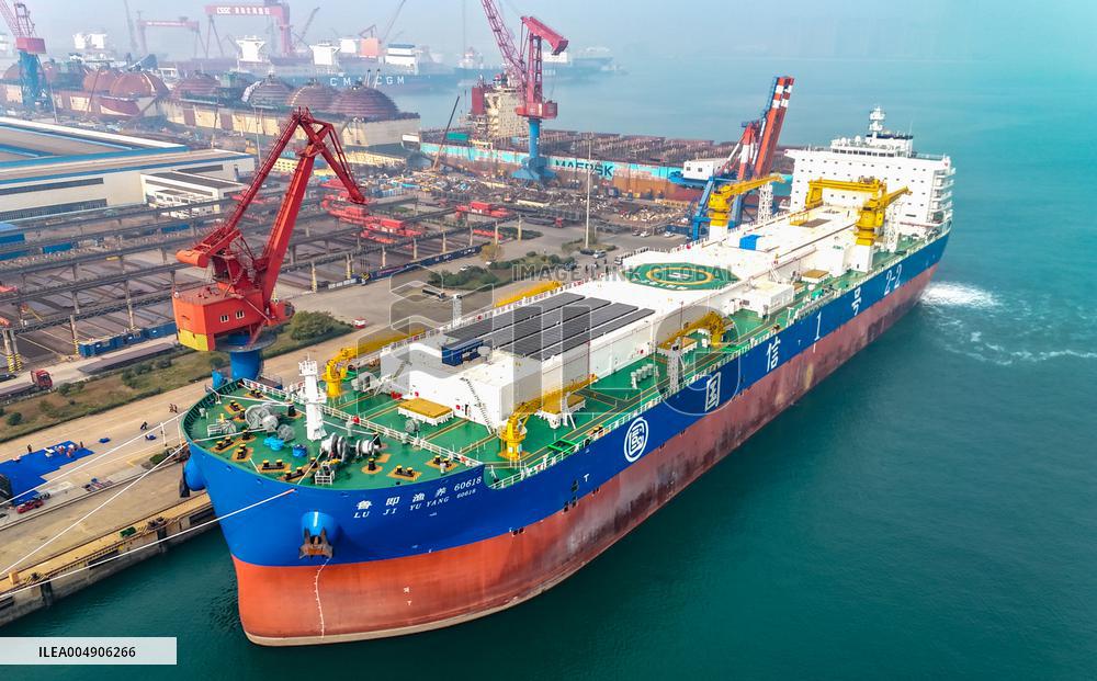 Smart Fishery Breeding Factory Ship "Guoxin No. 1-2" Delivered