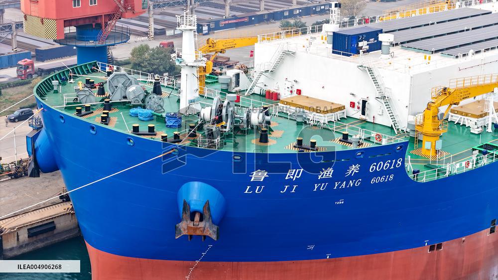 Smart Fishery Breeding Factory Ship "Guoxin No. 1-2" Delivered