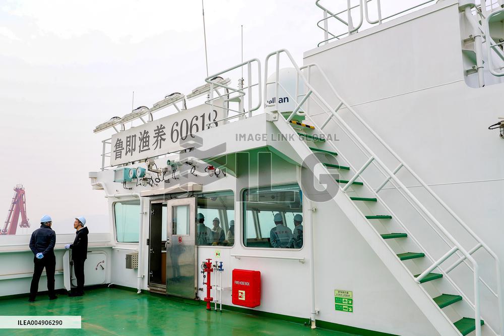 Smart Fishery Breeding Factory Ship "Guoxin No. 1-2" Delivered