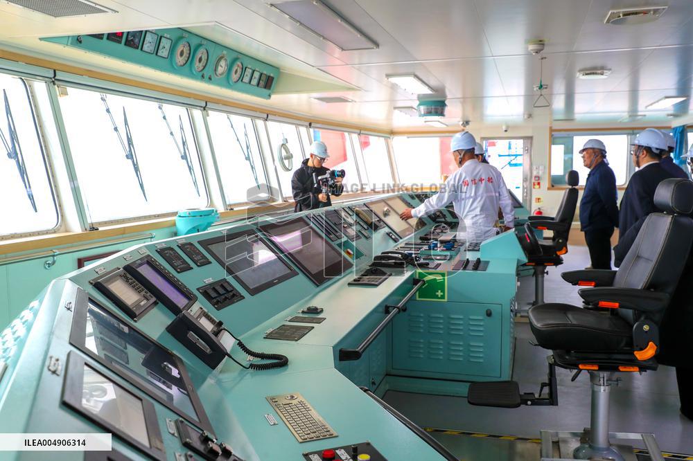 Smart Fishery Breeding Factory Ship "Guoxin No. 1-2" Delivered