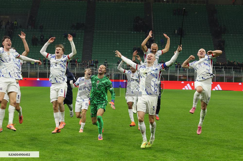 CALCIO - FIFA Mondiali - Qualifiers - Italy vs Norway