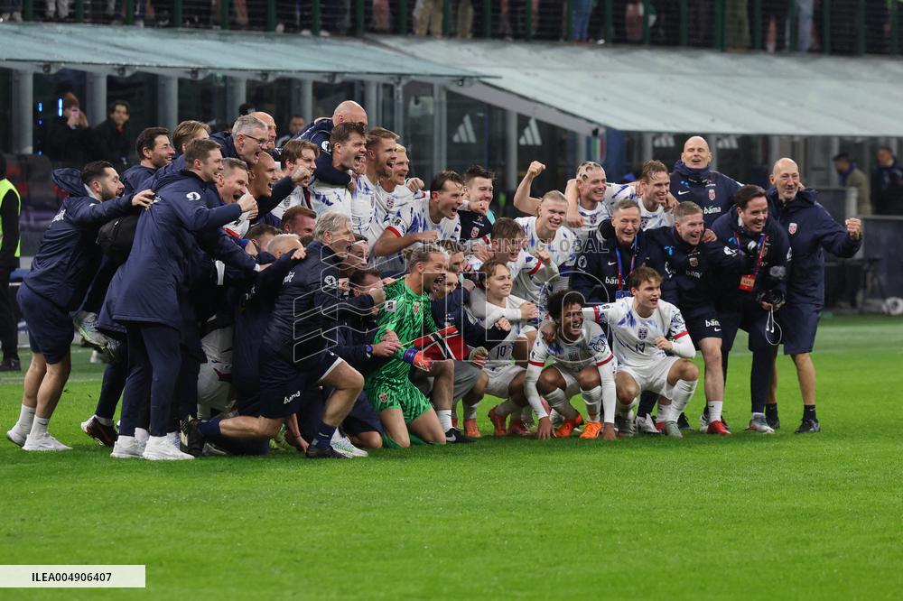 CALCIO - FIFA Mondiali - Qualifiers - Italy vs Norway