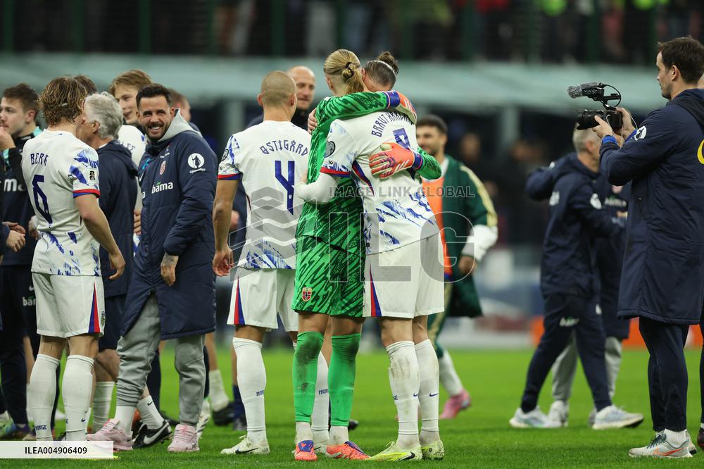 CALCIO - FIFA Mondiali - Qualifiers - Italy vs Norway