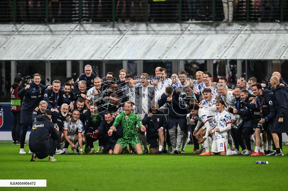 CALCIO - FIFA Mondiali - Qualifiers - Italy vs Norway