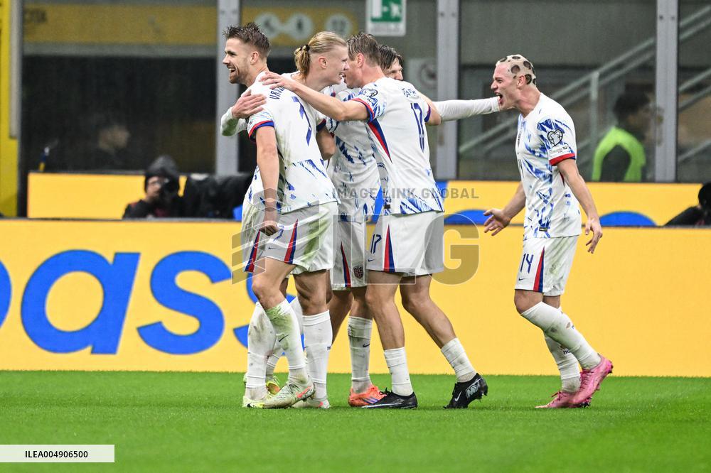 CALCIO - FIFA Mondiali - Qualifiers - Italy vs Norway