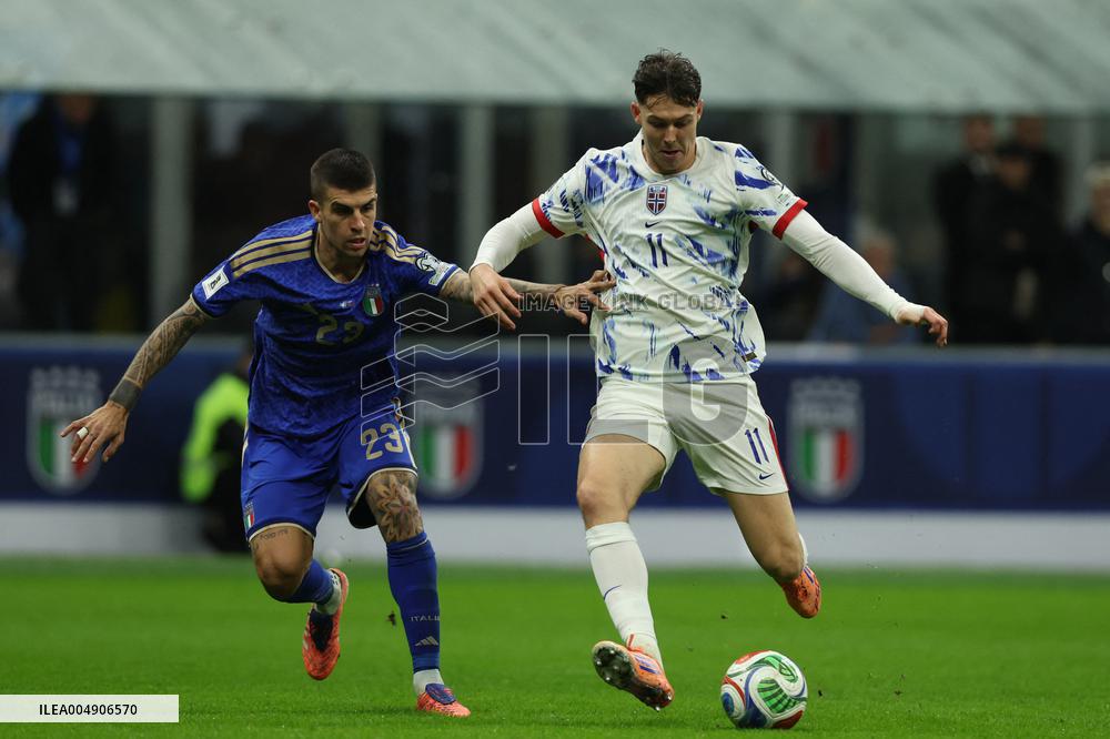 CALCIO - FIFA Mondiali - Qualifiers - Italy vs Norway