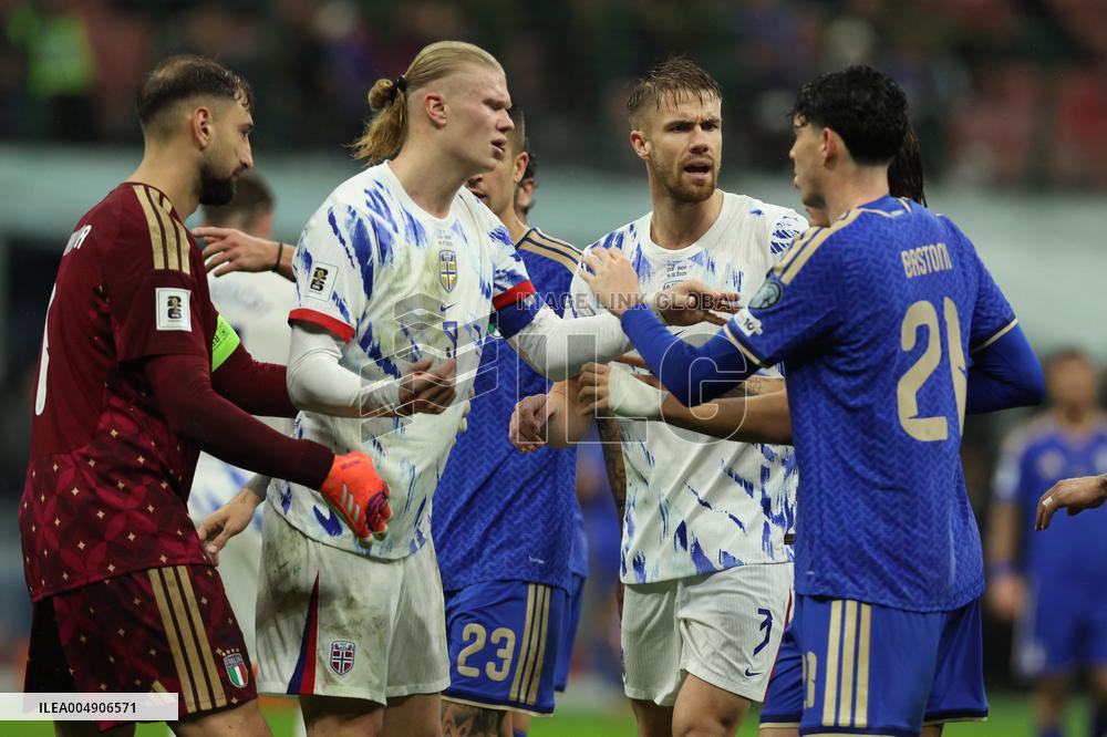 CALCIO - FIFA Mondiali - Qualifiers - Italy vs Norway