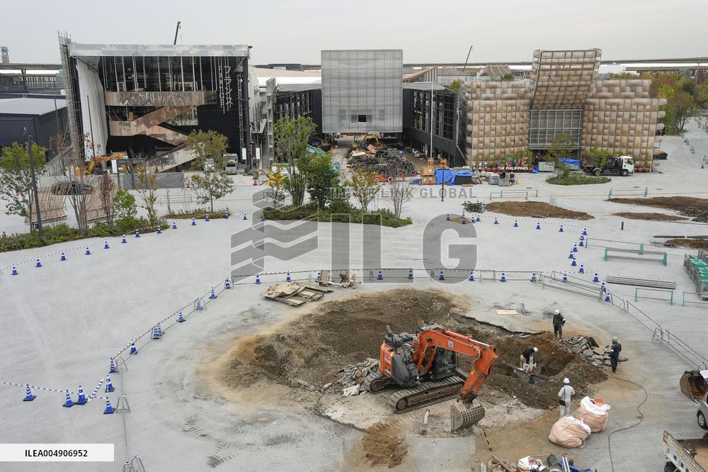 1 month after World Exposition in Osaka