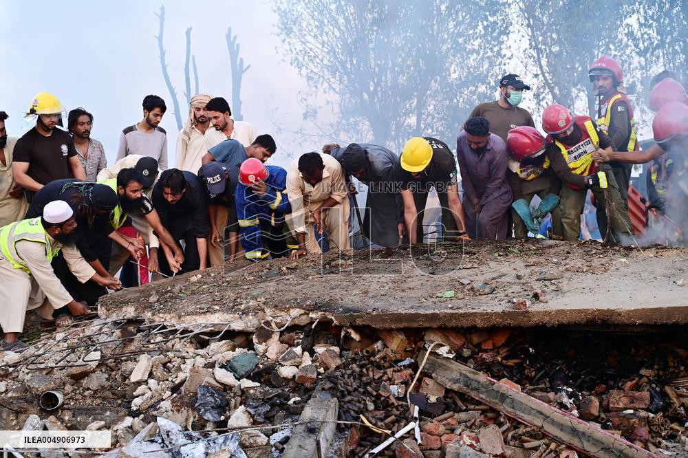 Factory Blast Aftermath Search Operations - Hyderabad