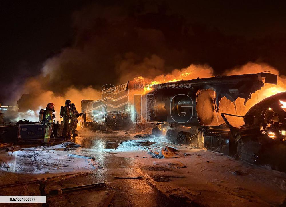 Chain Collision Aftermath - North Gyeongsang