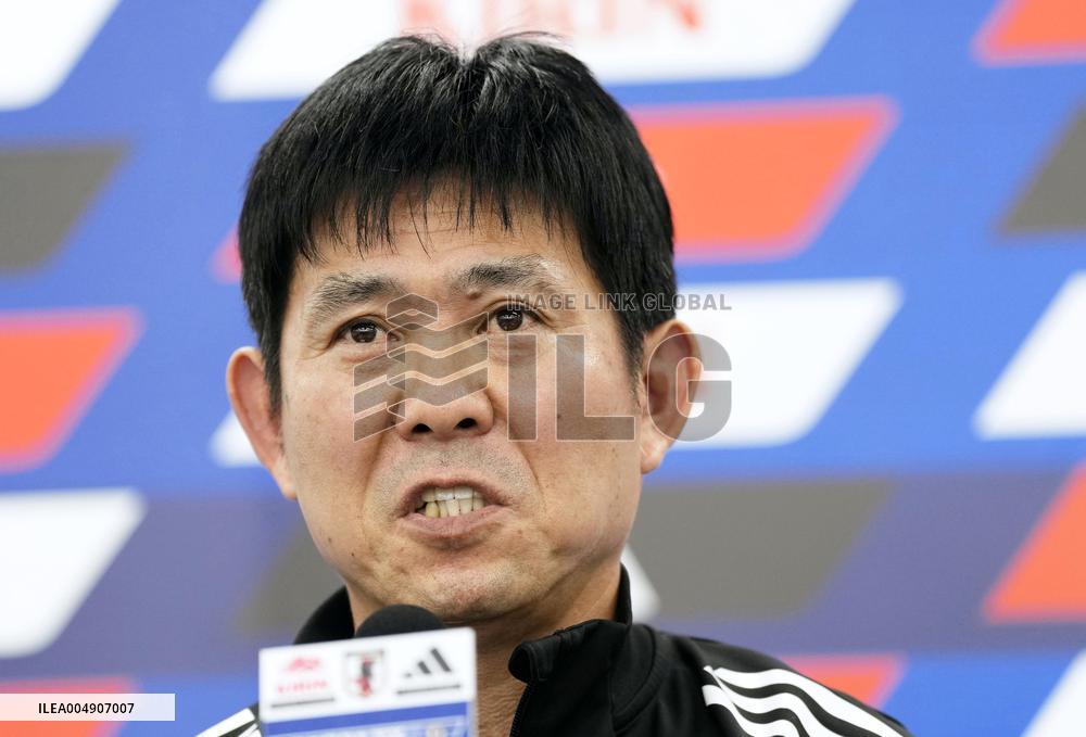 Football: Friendly between Japan and Bolivia