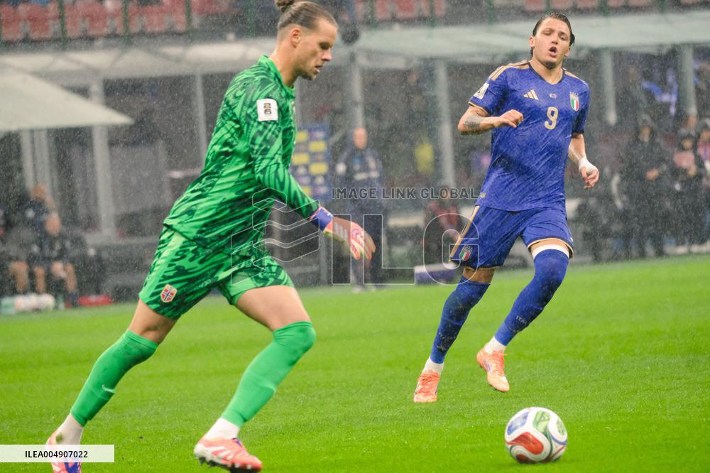 CALCIO - FIFA Mondiali - Qualifiers - Italy vs Norway