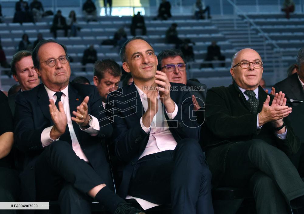 Meeting Of Bernard Cazeneuve For 2027 Presidential Election - Cergy-Pontoise