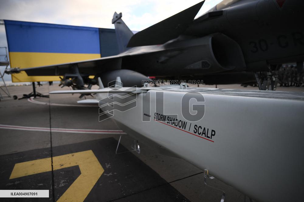 Volodymyr Zelensky Arrival Visit - Villacoublay