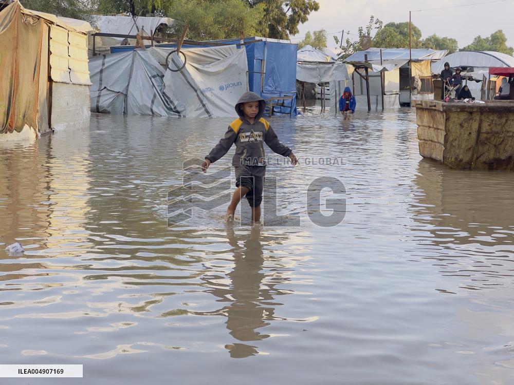 Weather Conditions Exacerbate Difficulties in Camps - Khan Yunis
