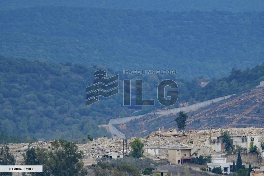 Israeli Concrete Wall - Lebanon