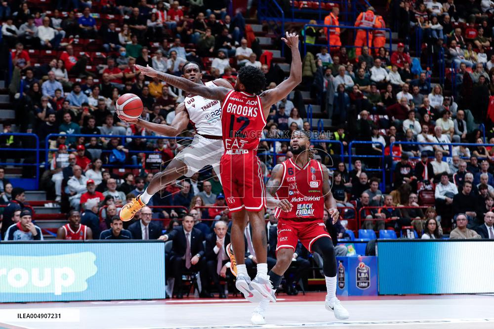 BASKET - Serie A - EA7 Emporio Armani Milano vs Trapani Shark