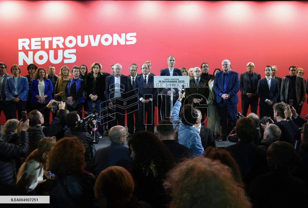 Meeting Of Bernard Cazeneuve For 2027 Presidential Election - Cergy-Pontoise