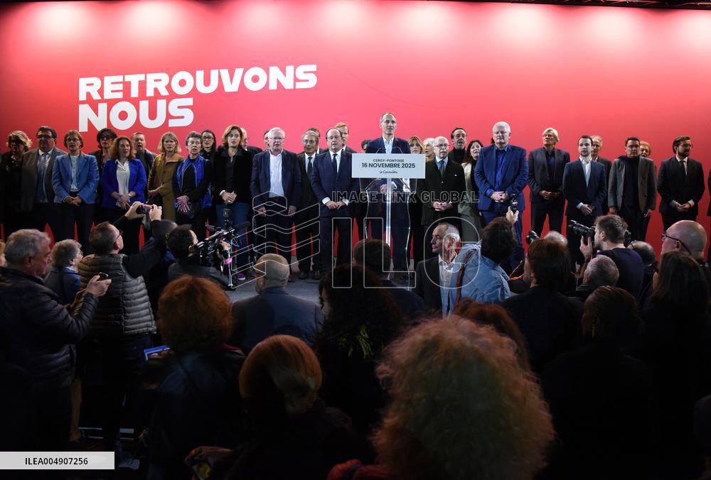 Meeting Of Bernard Cazeneuve For 2027 Presidential Election - Cergy-Pontoise