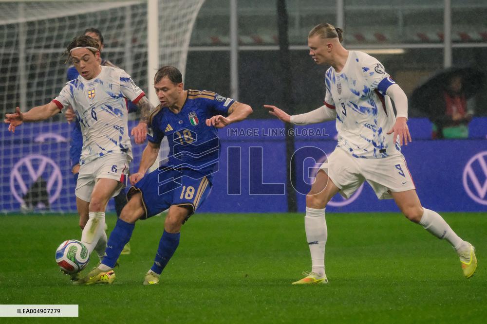 CALCIO - FIFA Mondiali - Qualifiers - Italy vs Norway