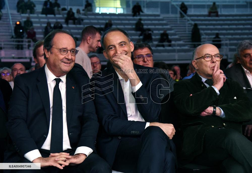 Meeting Of Bernard Cazeneuve For 2027 Presidential Election - Cergy-Pontoise