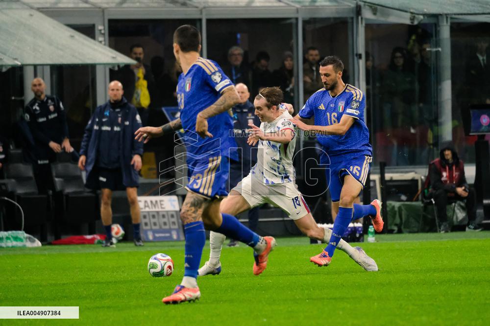 CALCIO - FIFA Mondiali - Qualifiers - Italy vs Norway